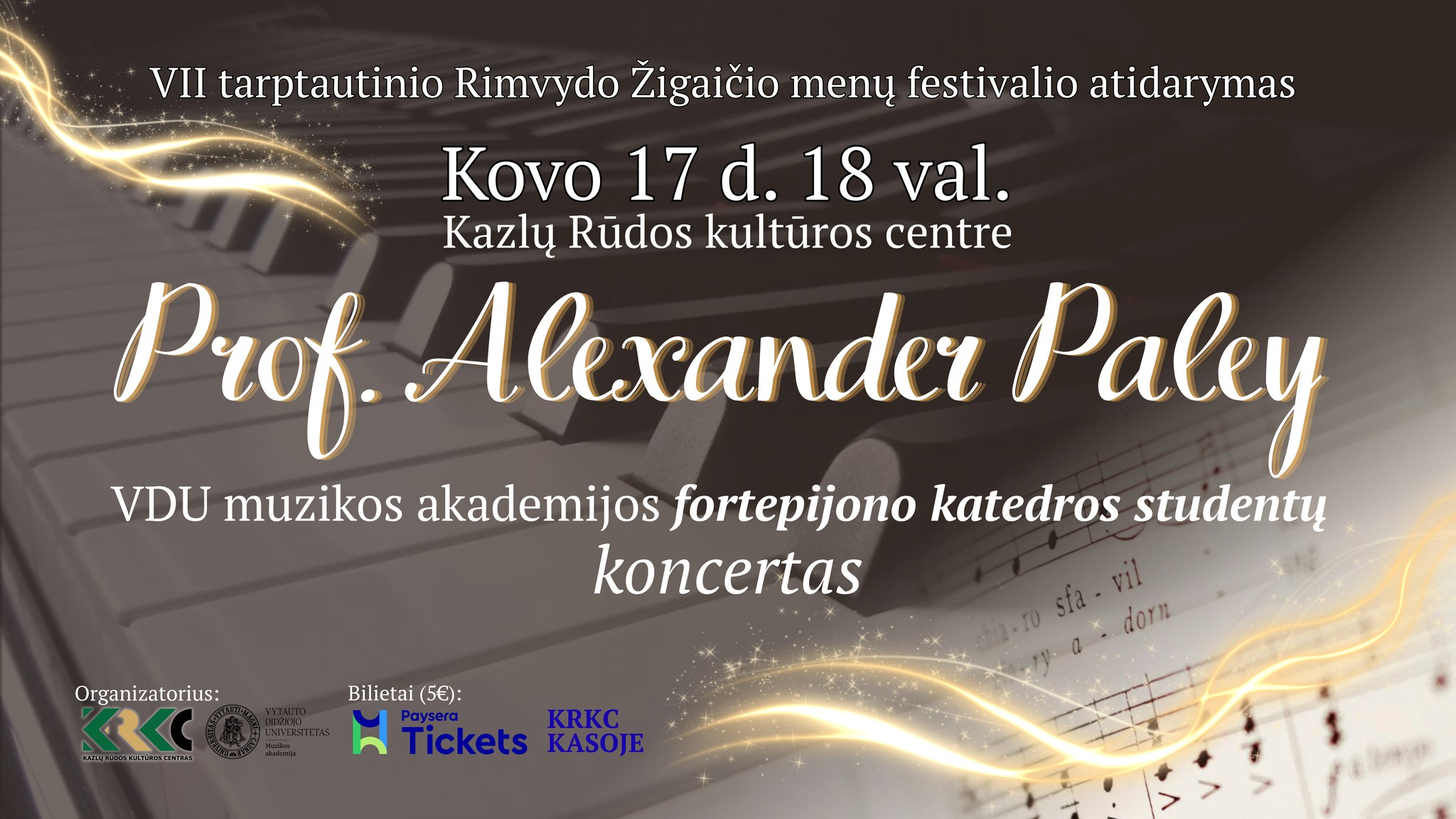 Tarptautinis Rimvydo Žigaičio menų festivalis