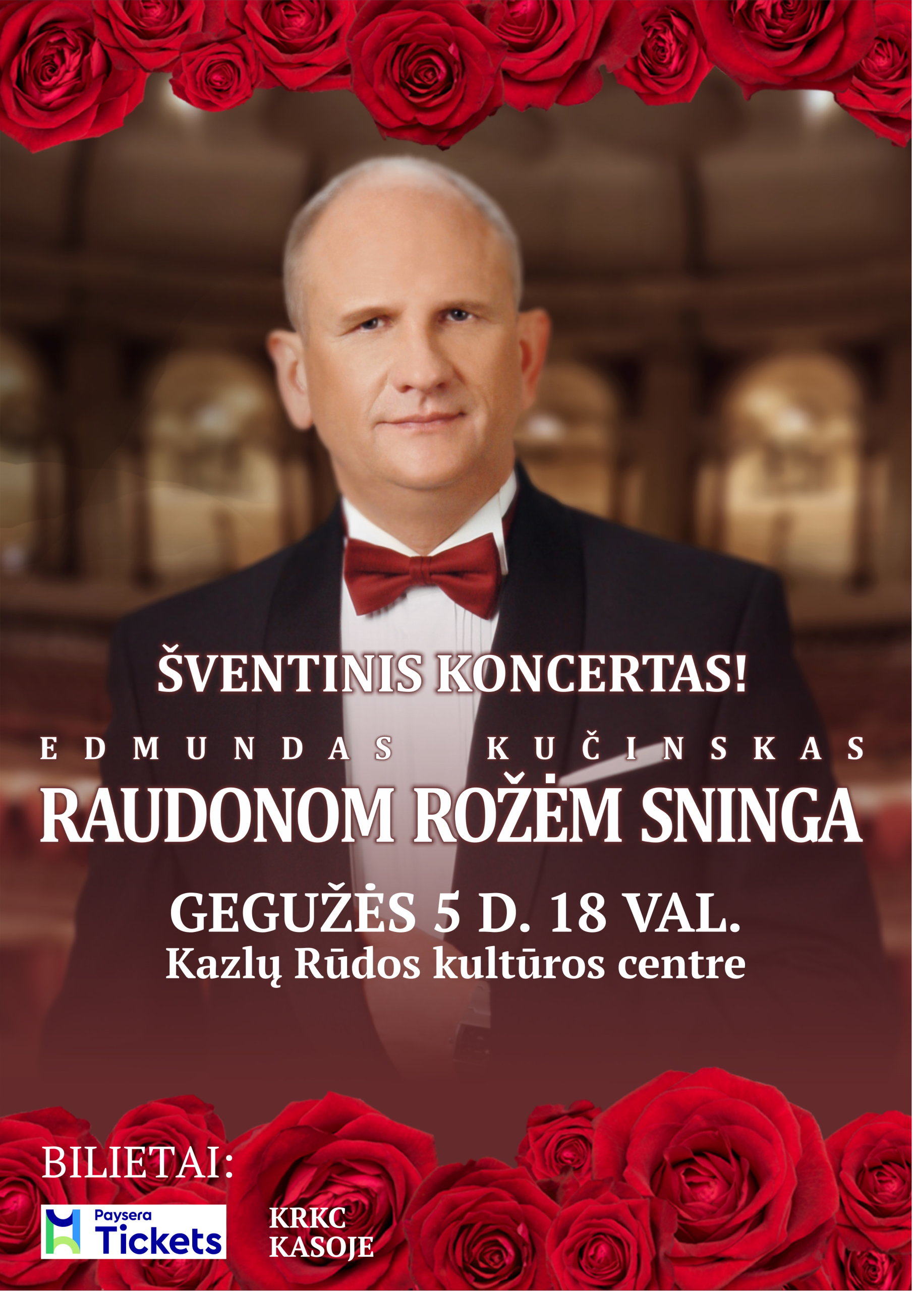 Edmundo Kučinsko koncertas „Raudonom rožėm sninga“