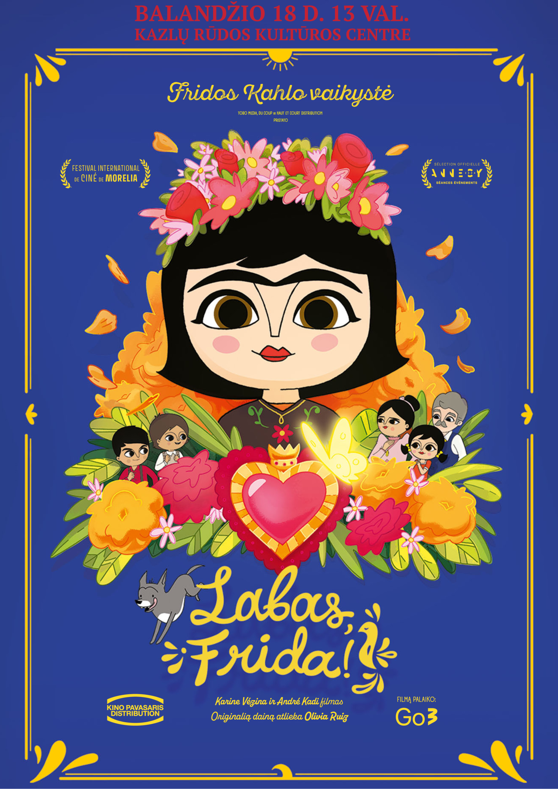 Animacinis filmas „Labas, Frida!“