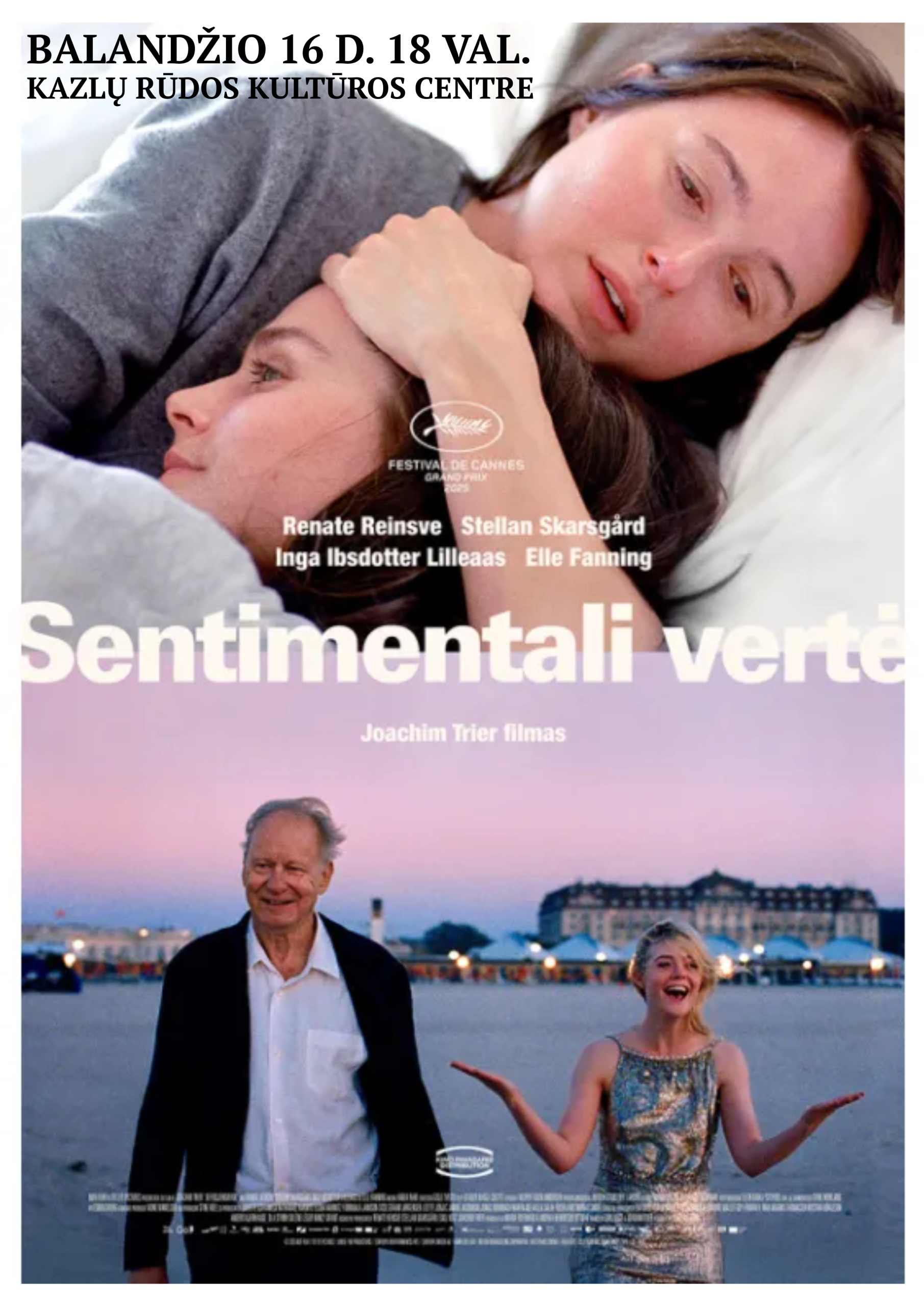 Drama „Sentimentali vertė“