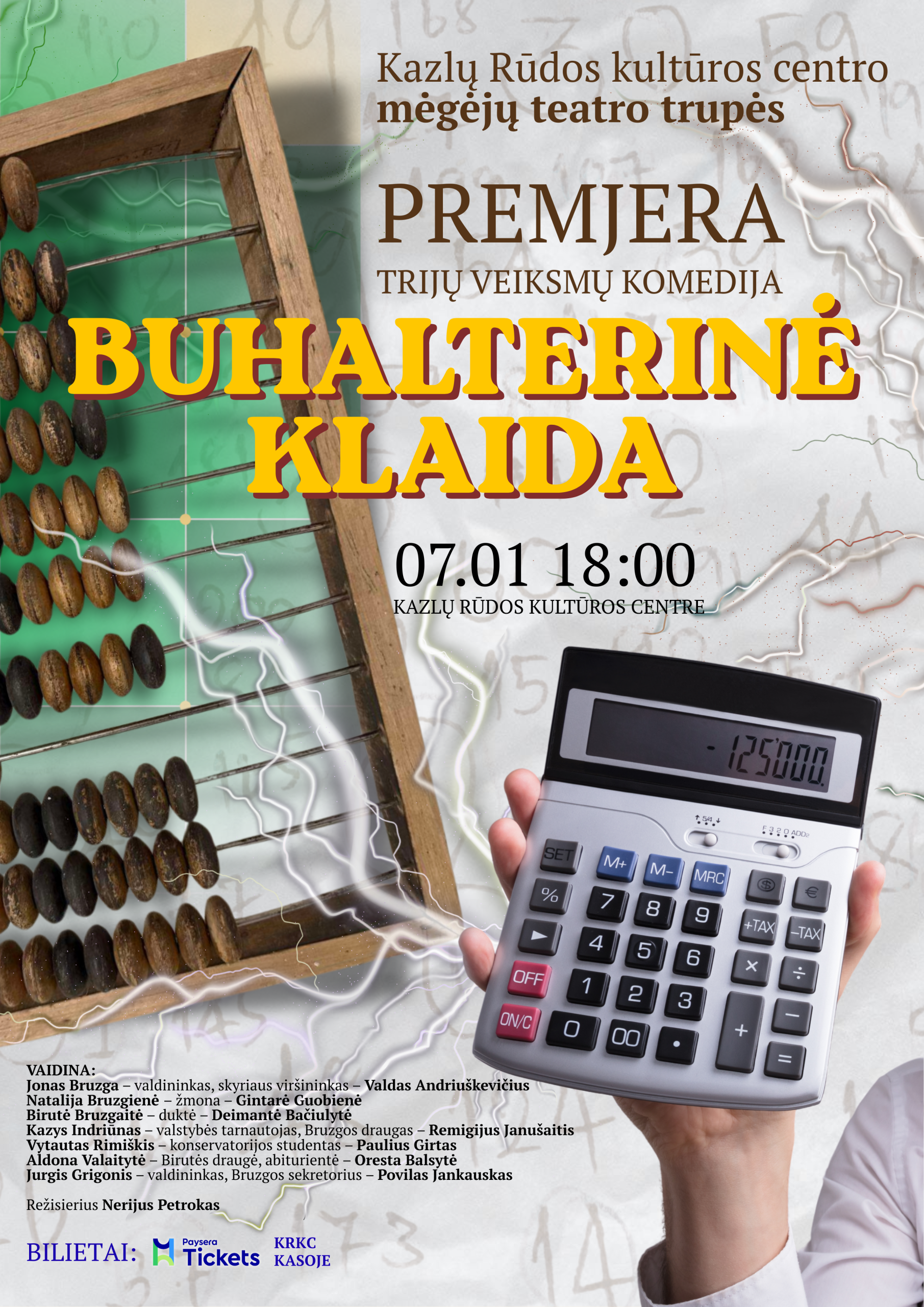 Copy of Premjera BUHALTERINĖ KLAIDA | KRKC mėgėjų teatro trupės spektaklis