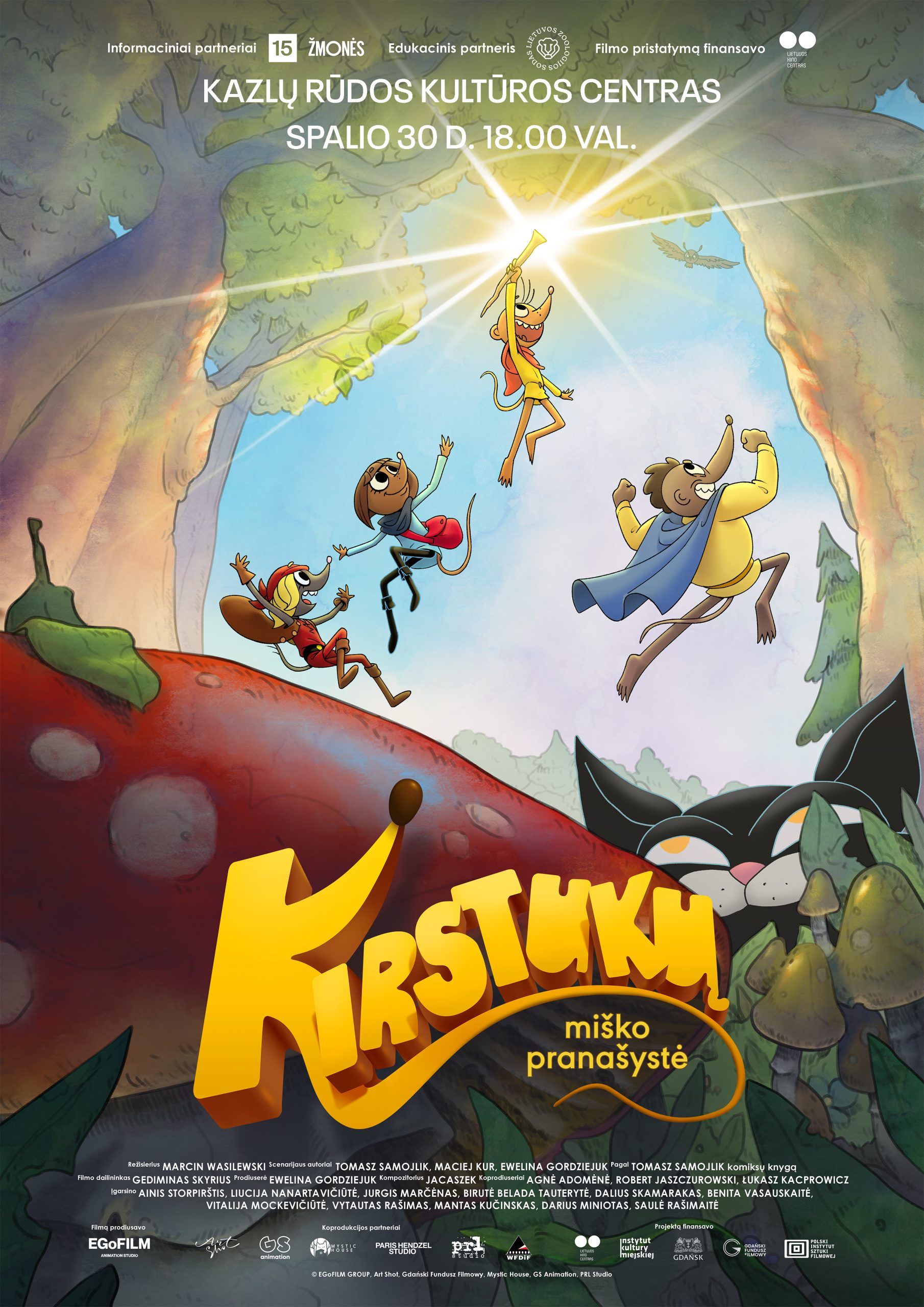 Animacinis filmas „Kirstukų miško pranašystė“