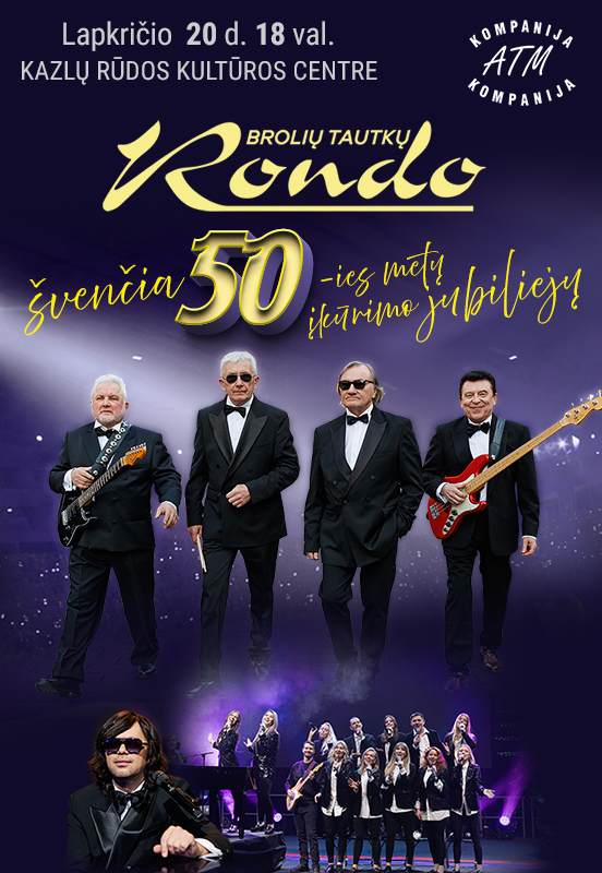 BROLIŲ TAUTKŲ RONDO švenčia 50 – IES METŲ ĮKŪRIMO JUBILIEJŲ!