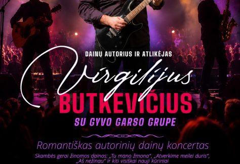 Virgilijaus Butkevičiaus autorinių dainų koncertas