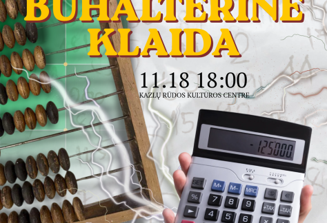 Spektaklis Buhalterine klaida