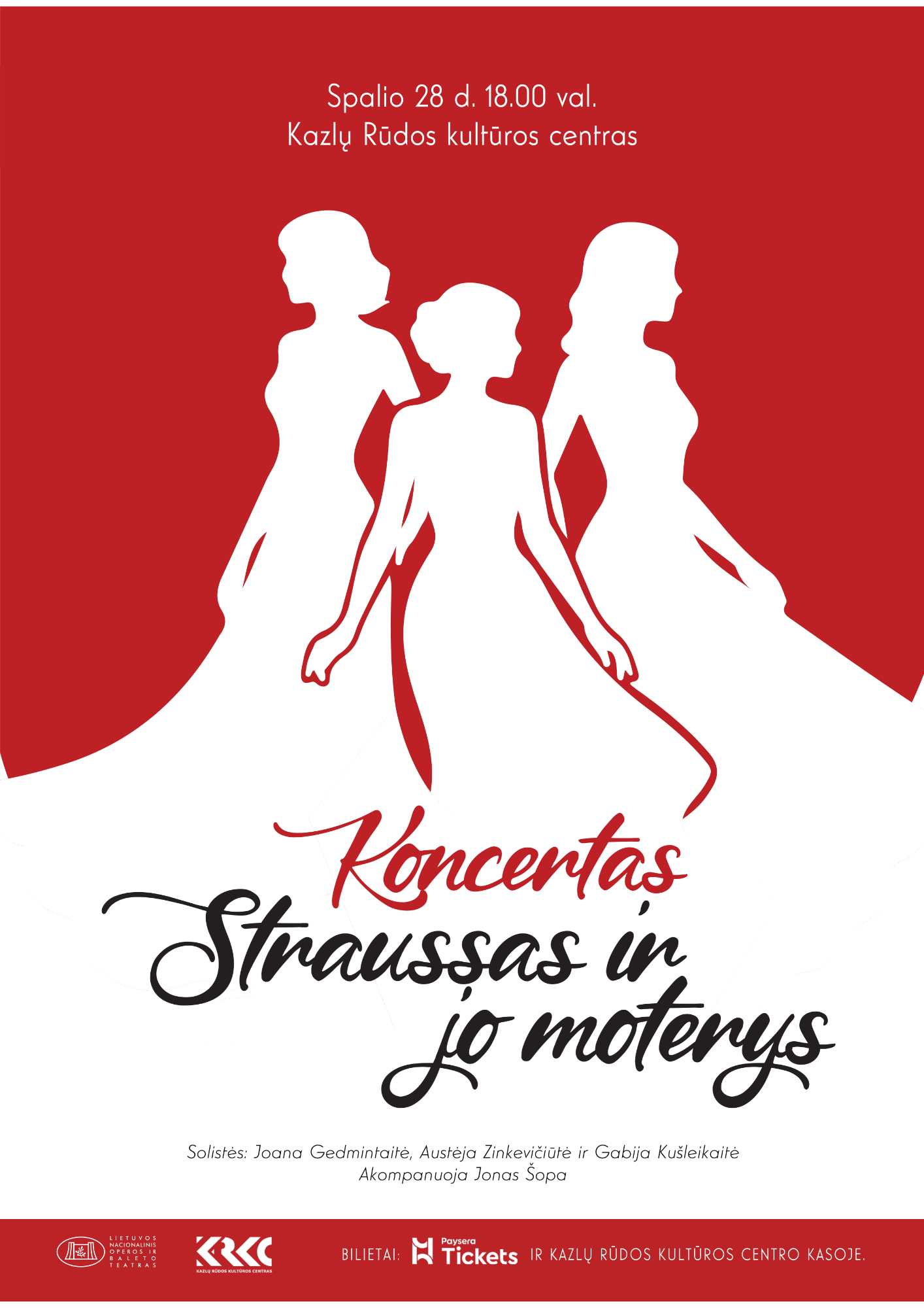 LNOBT teatralizuotas koncertas „Straussas ir jo moterys“